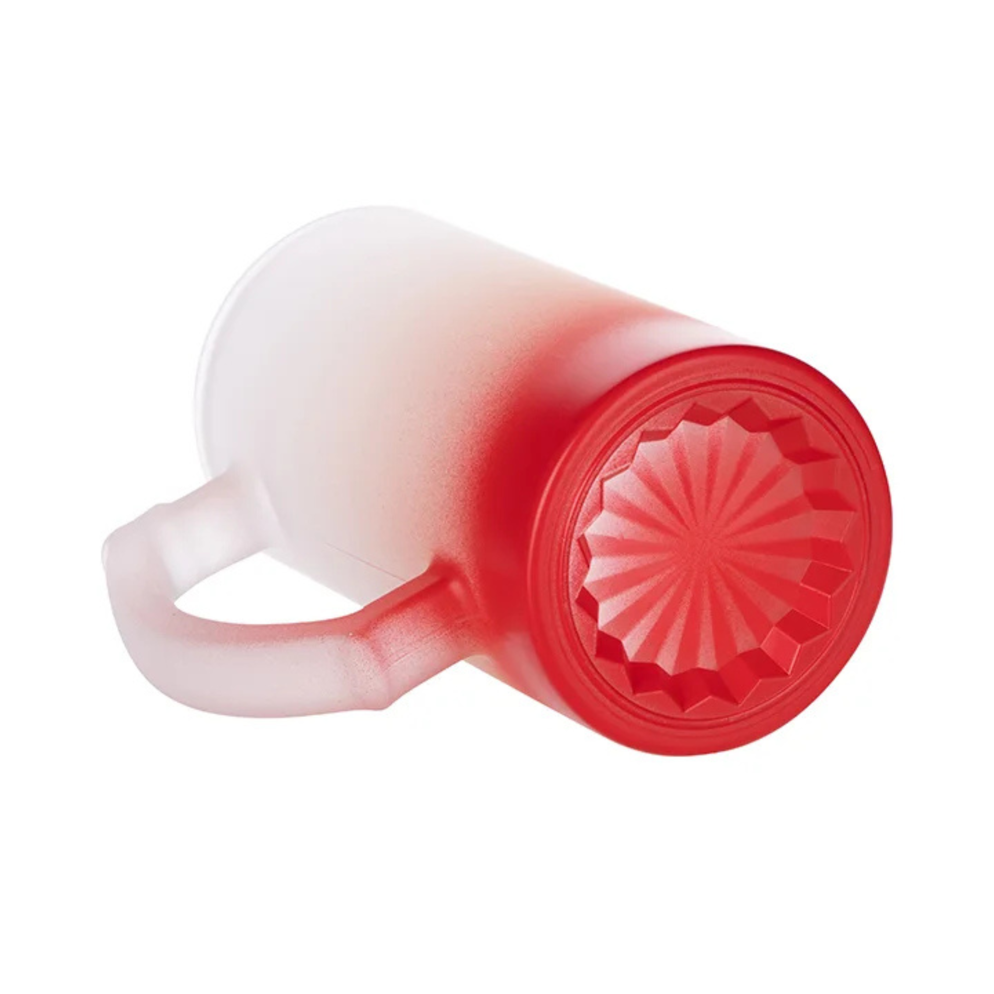 Jarra Cervecera Glaseada 16oz Color Rojo | Grado AAA+