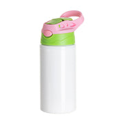 Botella Kid con Tapa de Color Verde/Rosado 17oz/500ml
