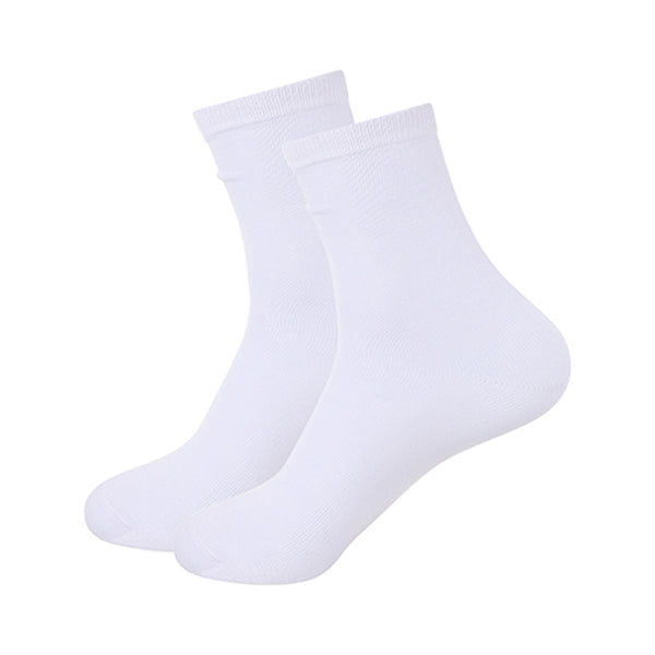Calcetín Para Dama Full Blanca Poliéster 35cm