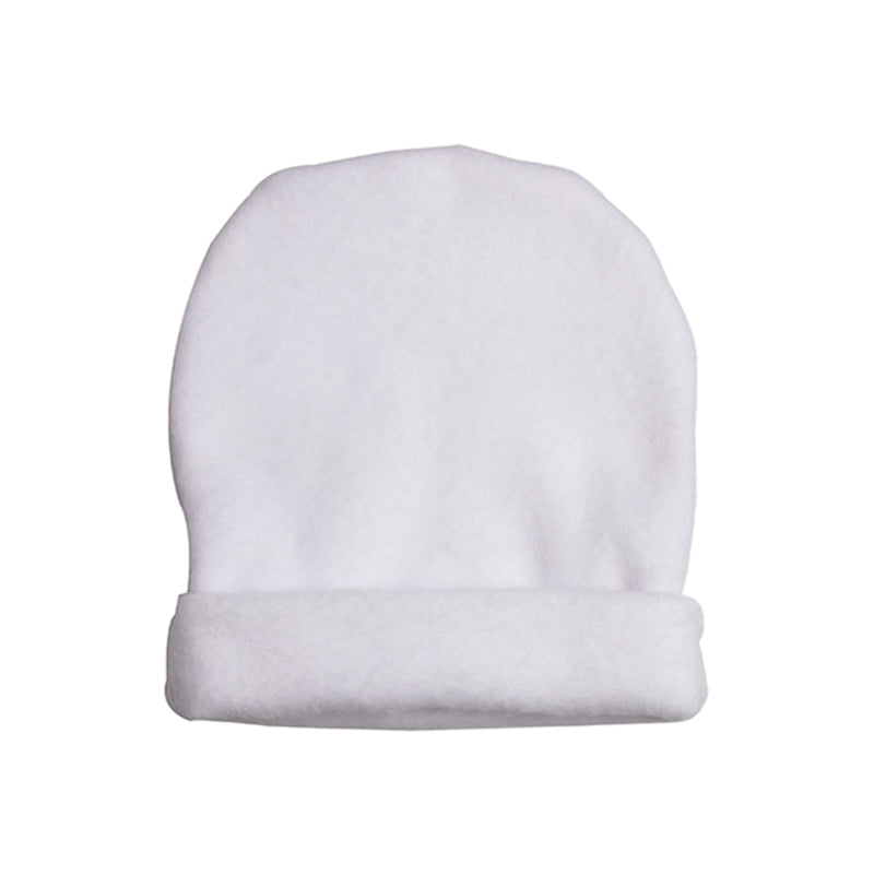 Gorritos de Lana Para Bebé Blanco 15,5x17 cm