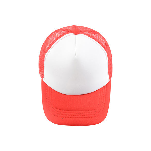 Gorras de Malla Sublimable Para Adulto Color Rojo