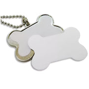 Placa ID Para Perro de Huesito (2,8cmx4cm)