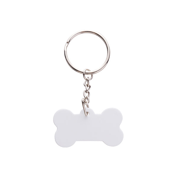 Placa ID Para Perro de Huesito Plástico (2,5cmx4,5cm)