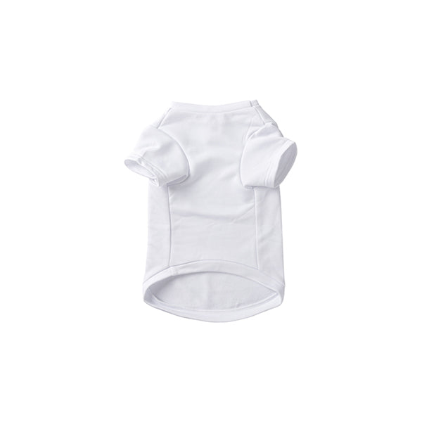 Camisetas Para Mascotas Blanco 100% Polyester 230g