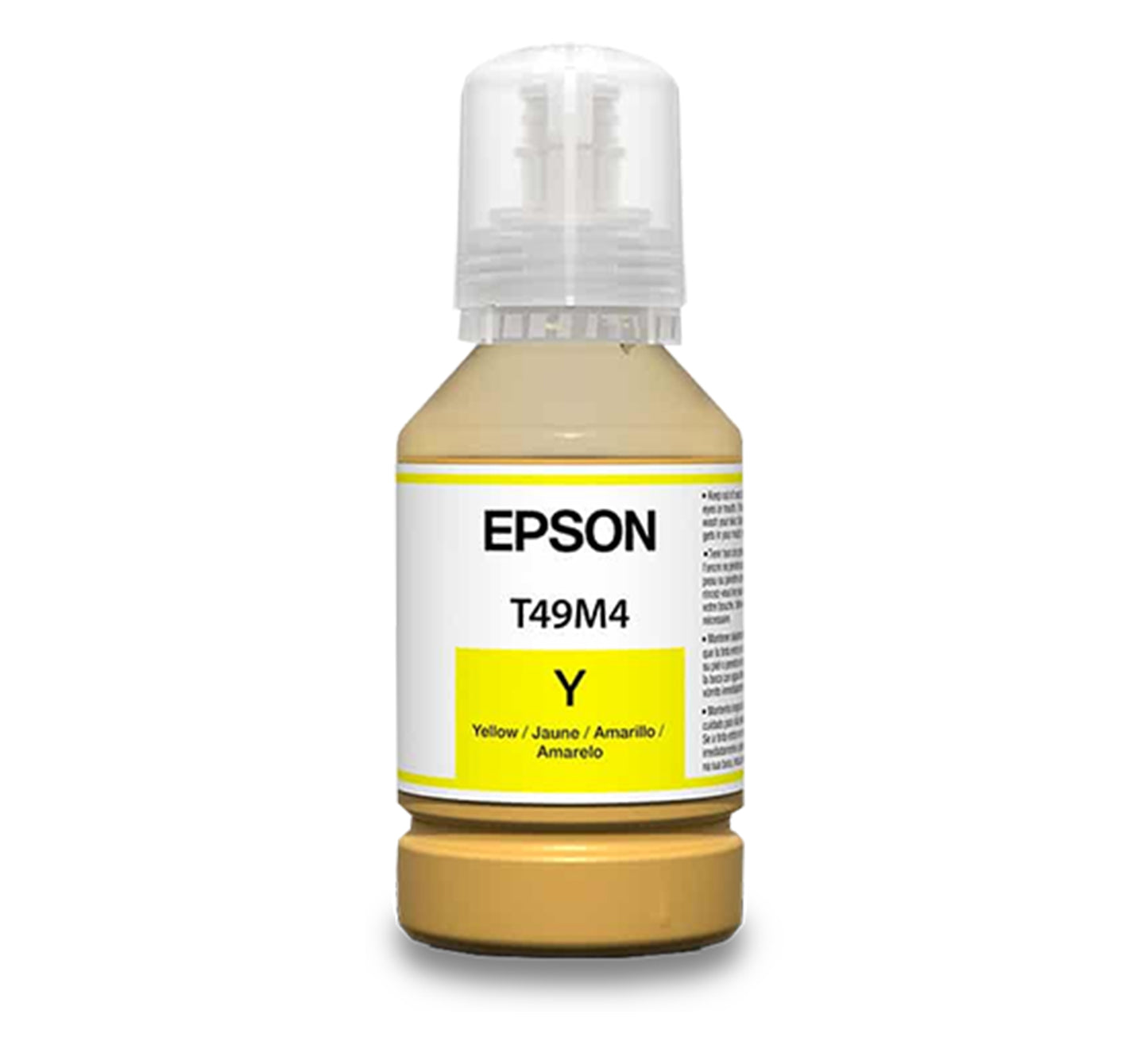 Botella de Tinta Amarilla de Sublimación Epson T49M 140ml