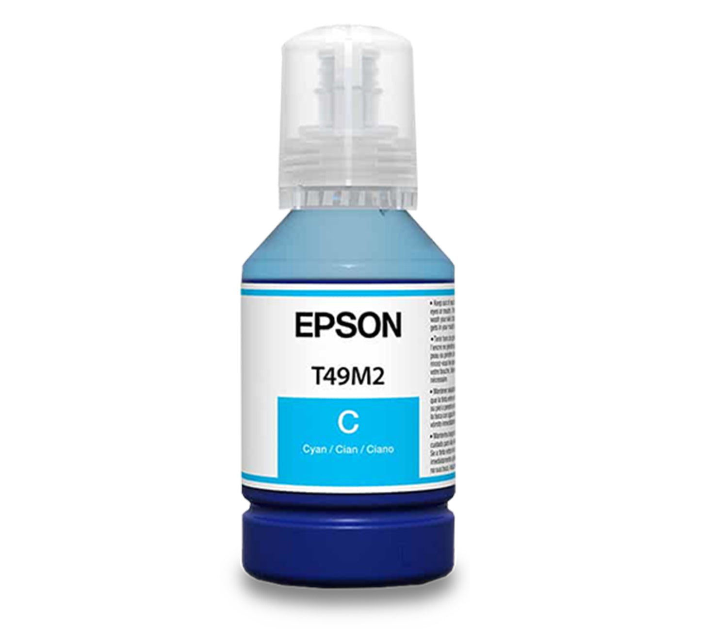 Botella de Tinta Cyan de Sublimación Epson T49M 140ml