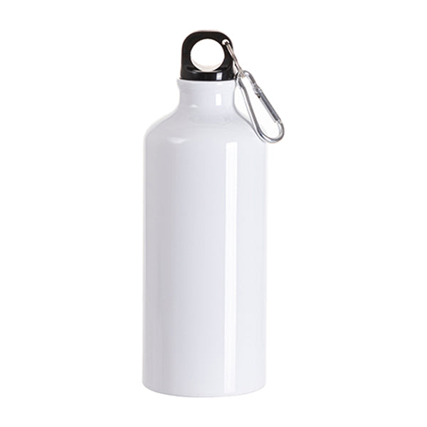 Botella De Agua De Aluminio 20oz 600ml Blanca Sublismart 