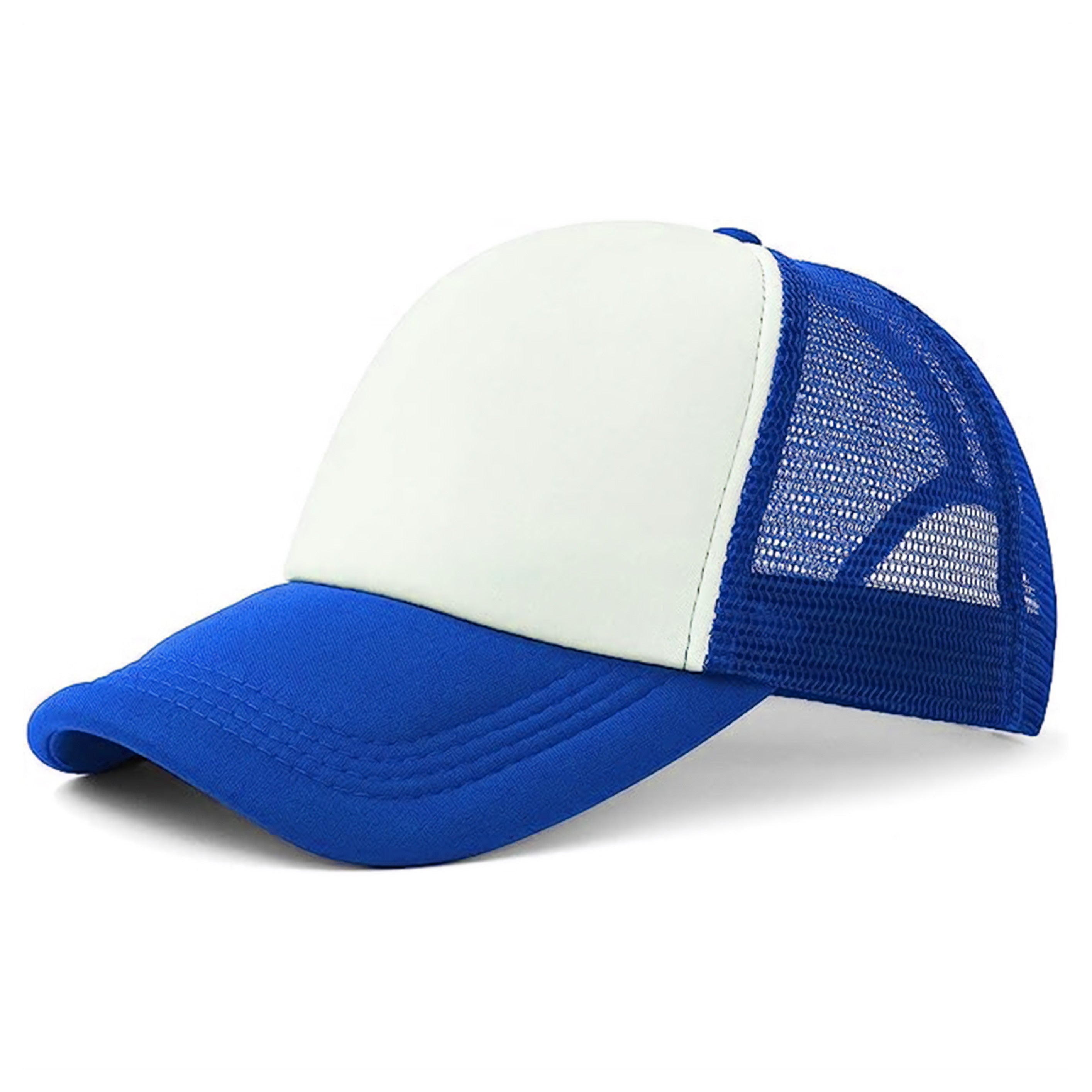 Gorras de Malla Sublimable Para Adulto Color Azul