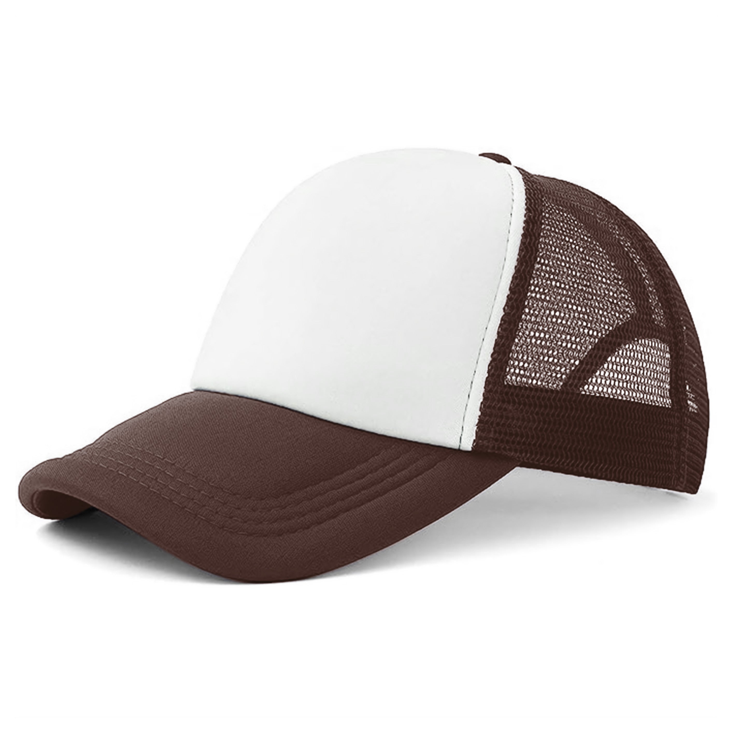 Gorras de Malla Sublimable Para Adulto Color Marron