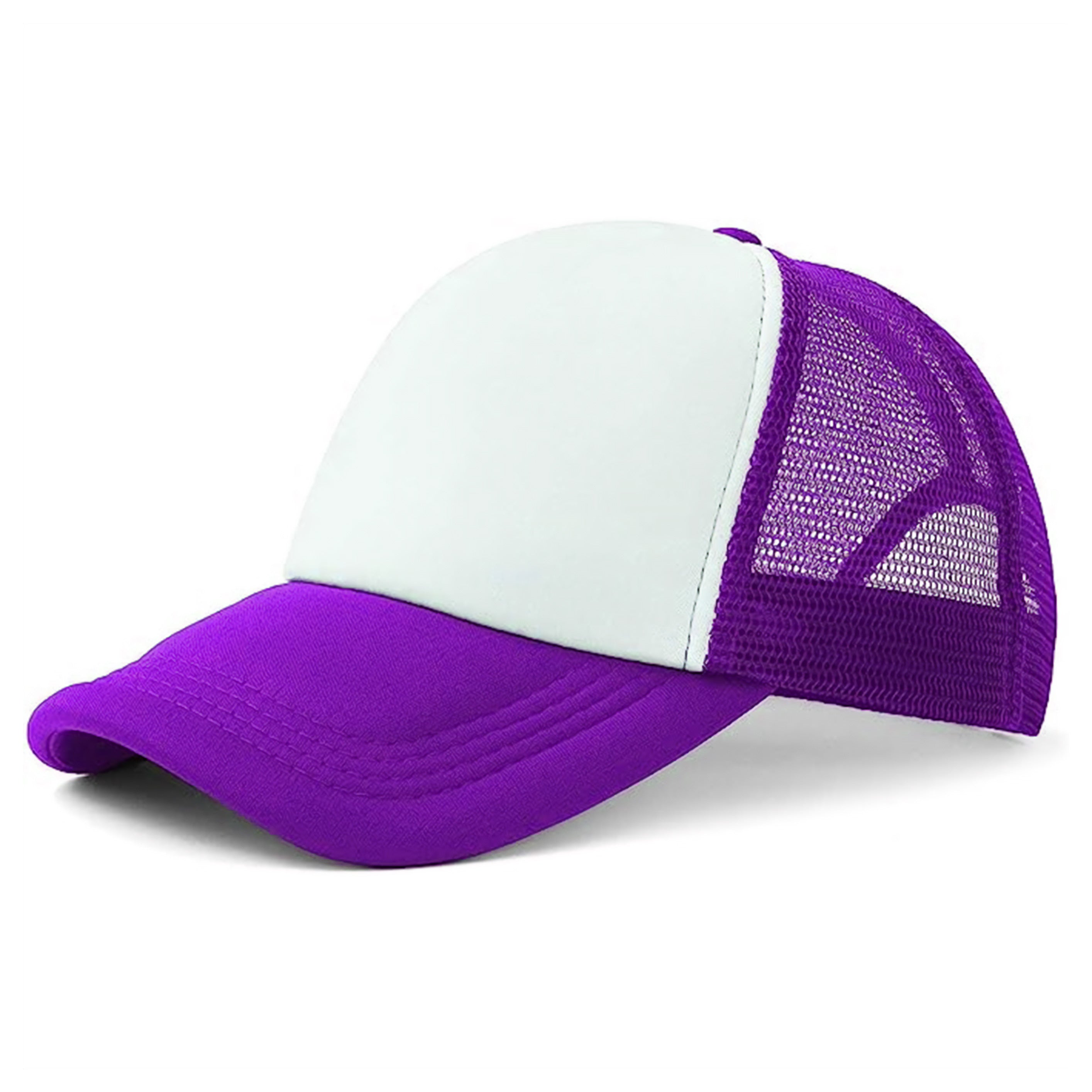 Gorras de Malla Sublimable Para Adulto Color Morado