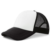Gorras de Malla Sublimable Para Adulto Color Negra
