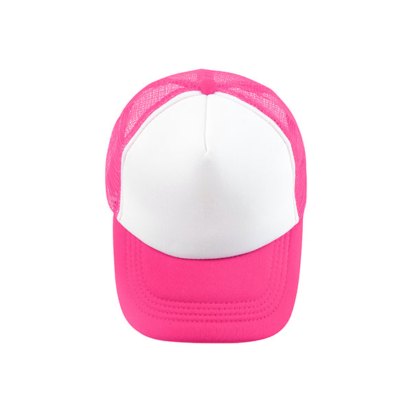 Gorras de Malla Sublimable Para Adulto Color Fucsia