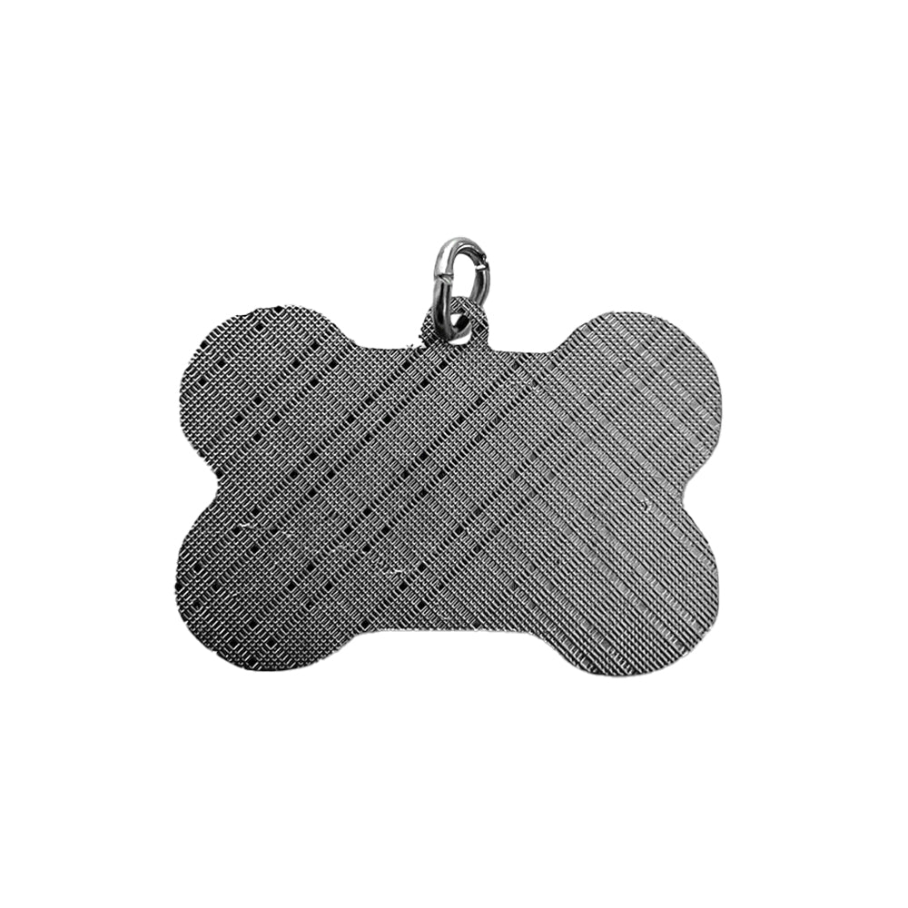 Placa ID Para Perro de Huesito (2,8cmx4cm)