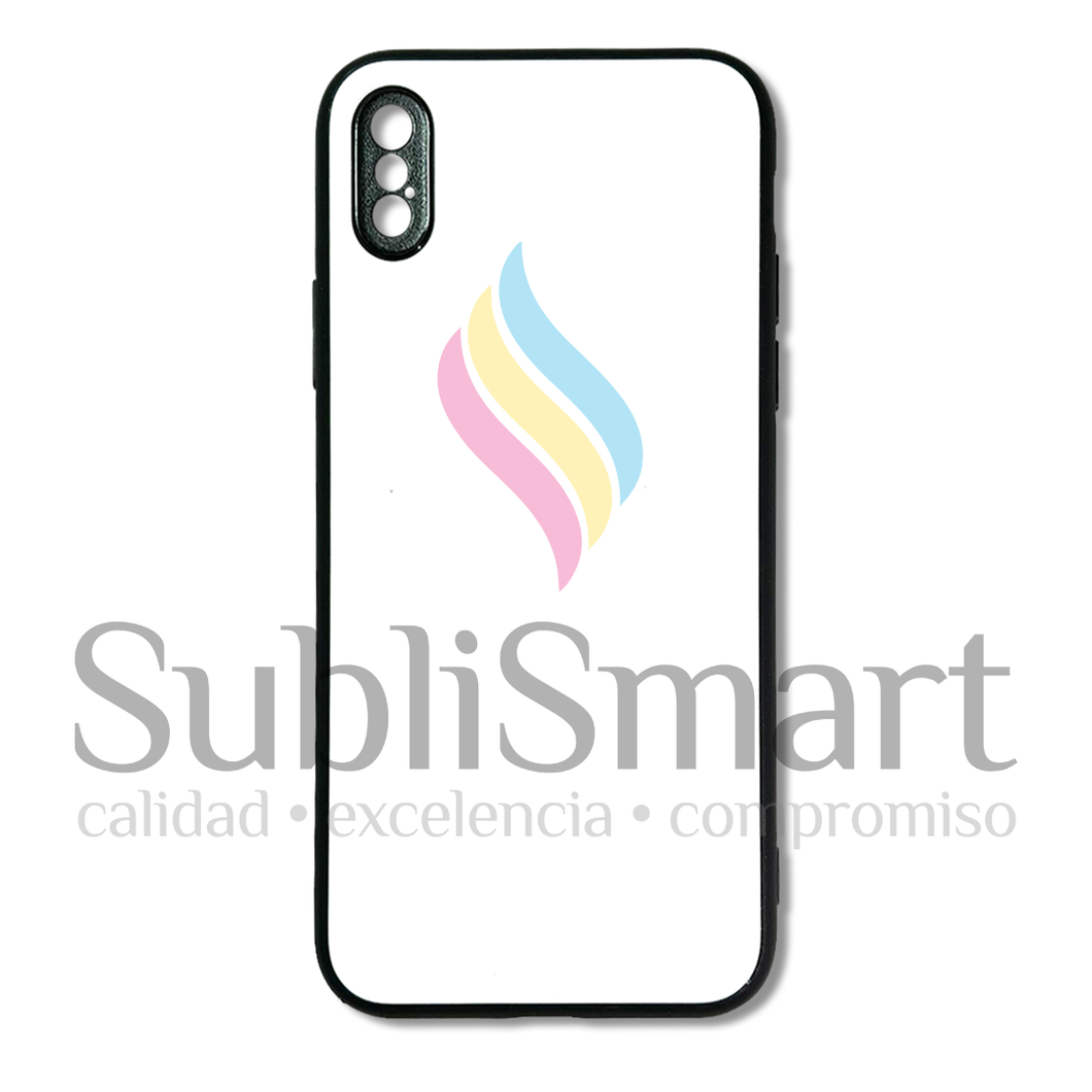 Estuche para sublimar iPhone X/iPhone XS-2d TPU