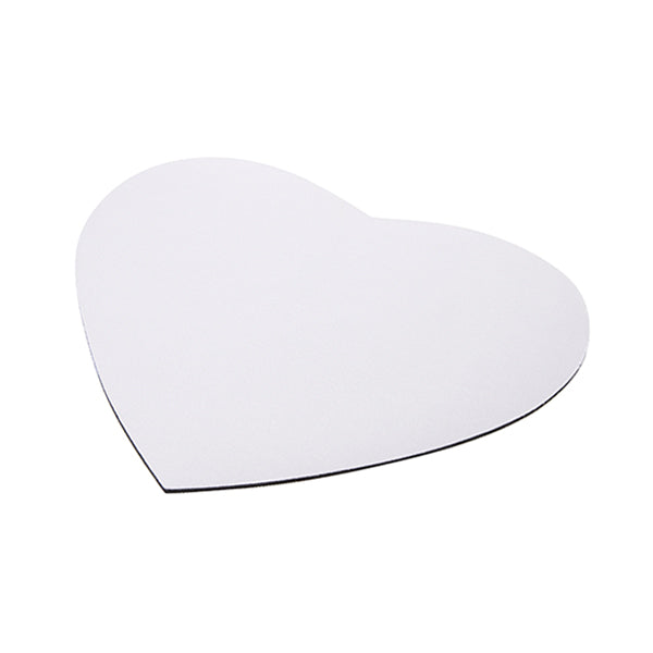 Almohadilla Para Mouse Forma de Corazón (23,5cm x19,5 x3mm)